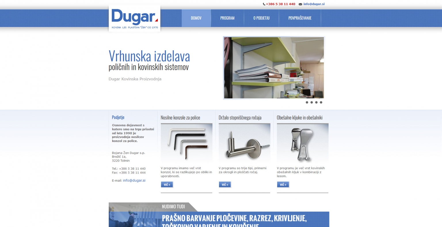 Dugar - Zvonko Dugar s.p.