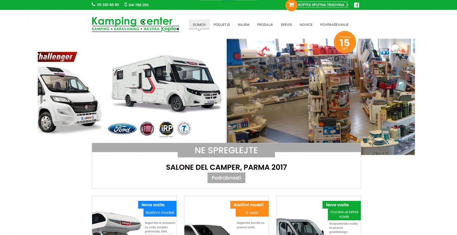 Kamping center Koptex