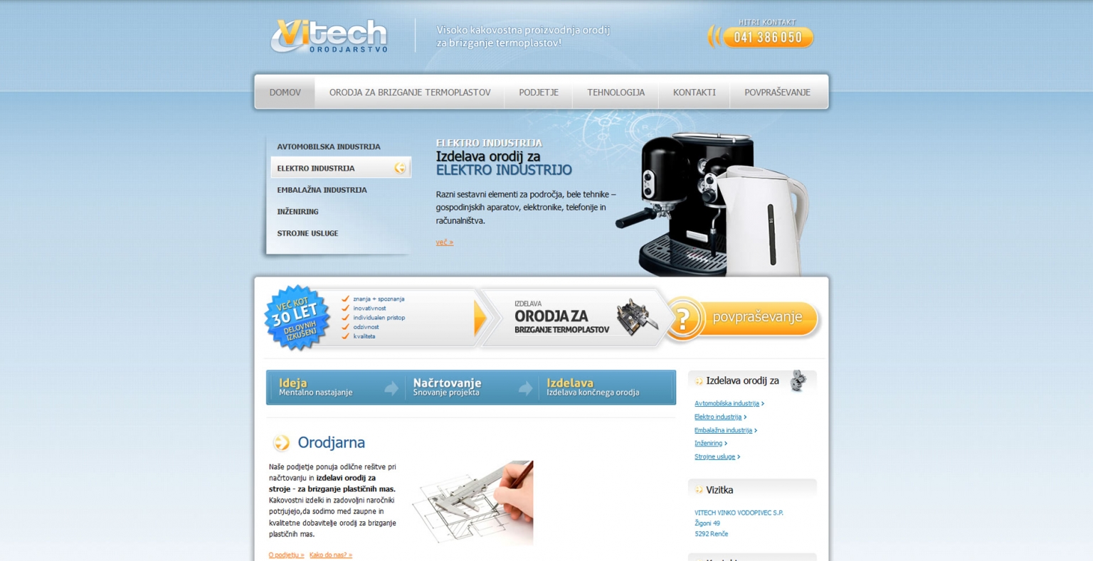 Orodjarstvo Vitech - Vinko Vodopivec s.p.