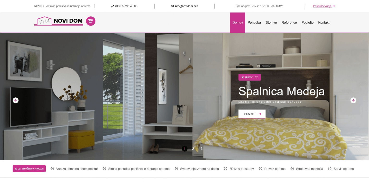 Salon pohištva Novi Dom