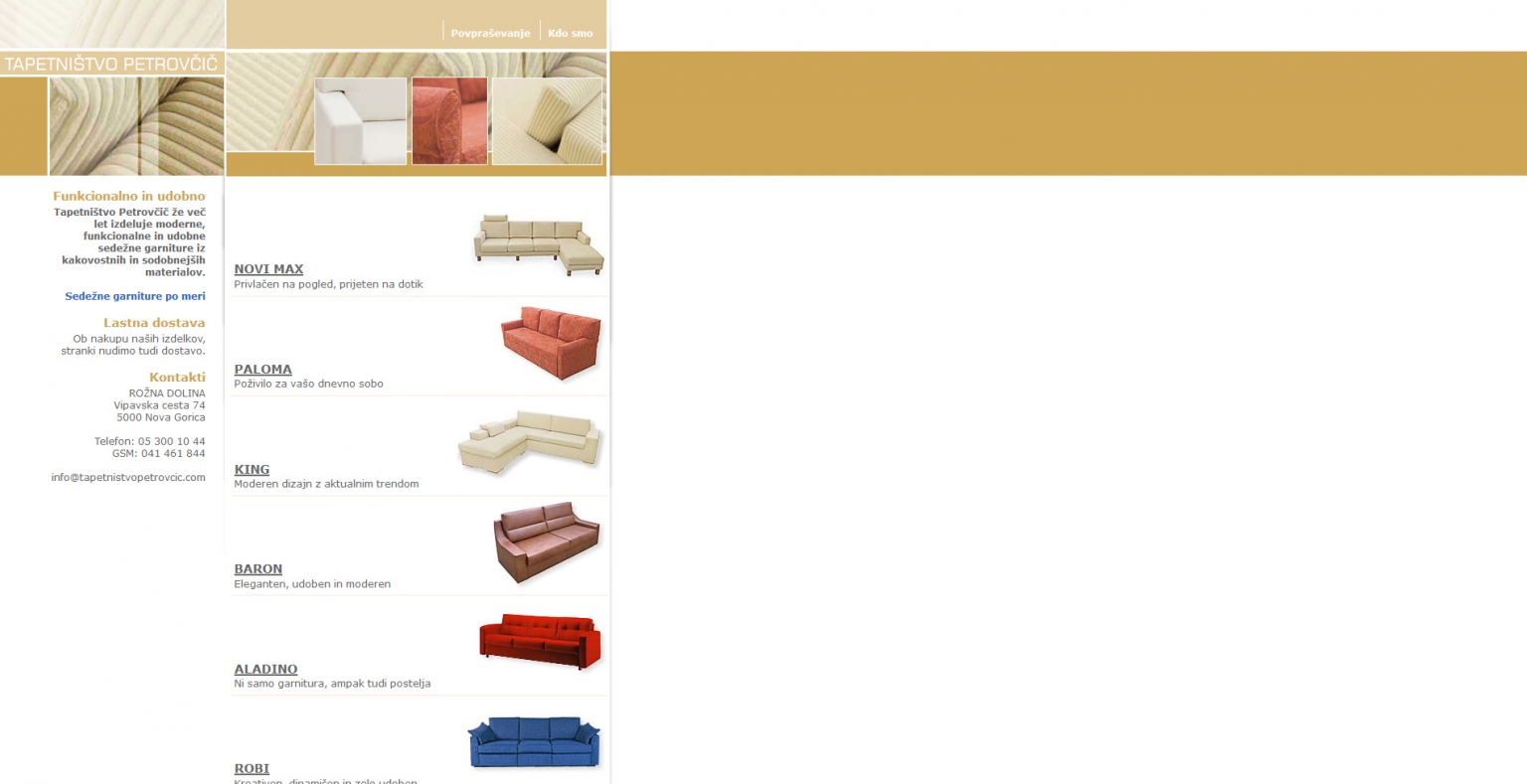 Tapetništvo Petrovčič s.p.